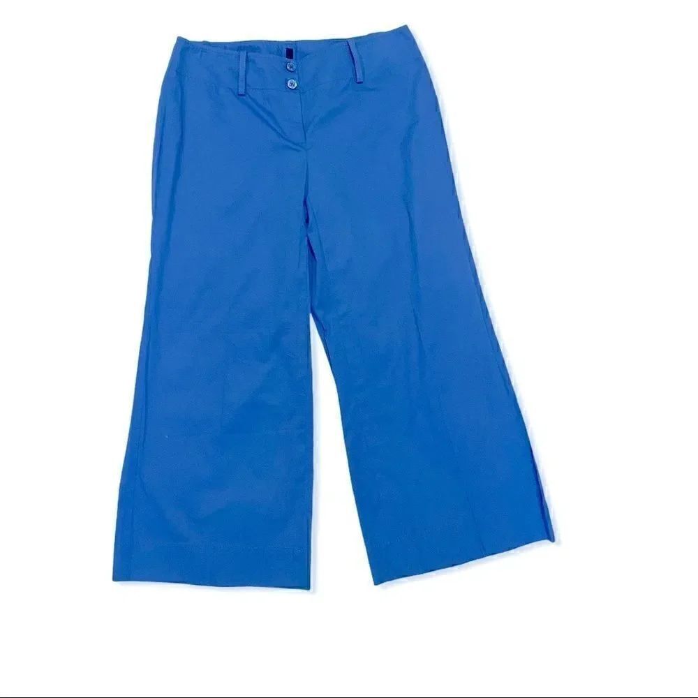 Tahari Women's Solid Wide Leg Trousers Size 2 - Picture 2 of 8